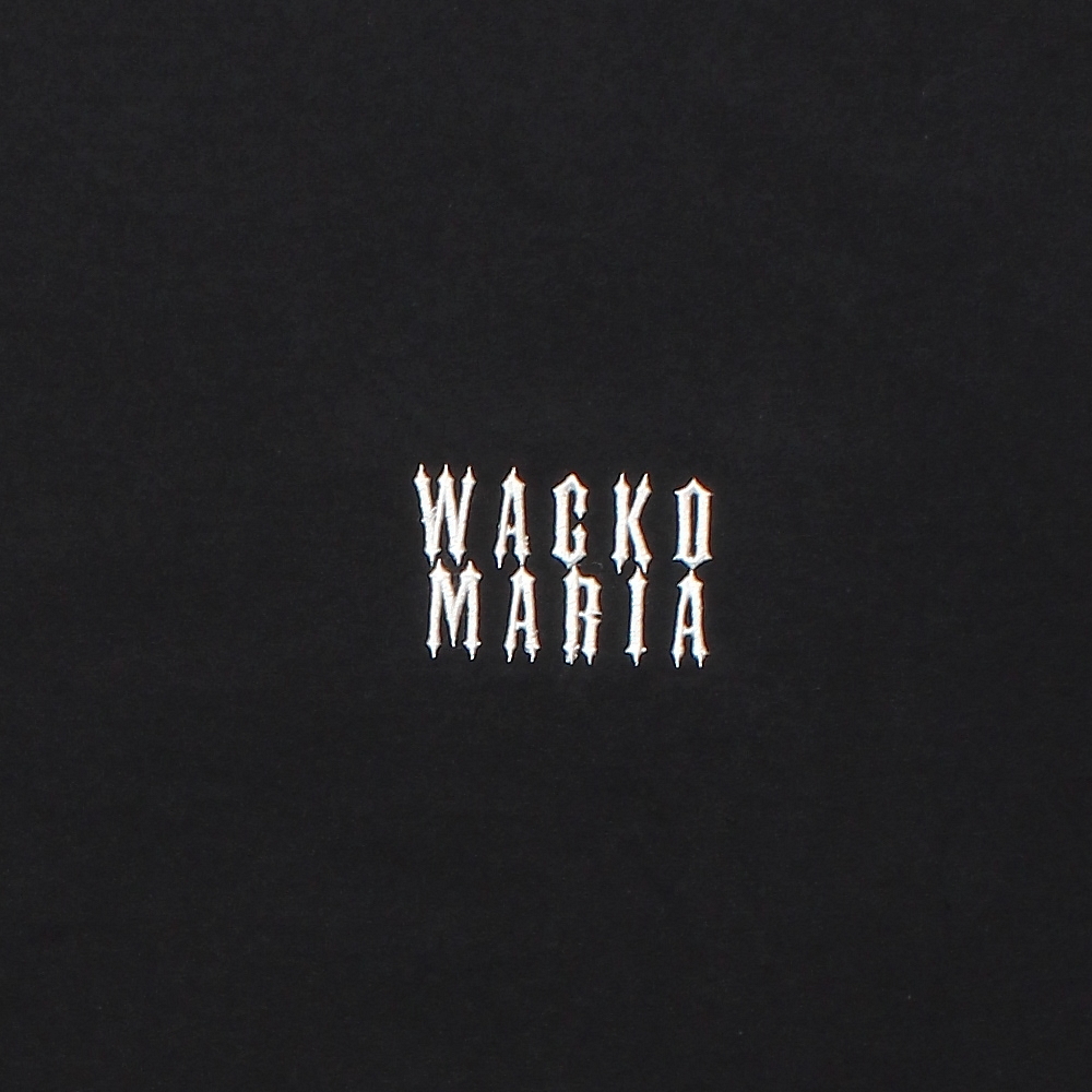 画像: WACKO MARIA/WASHED HEAVY WEIGHT T-SHIRT（BLACK）［刺繍T-25春夏］