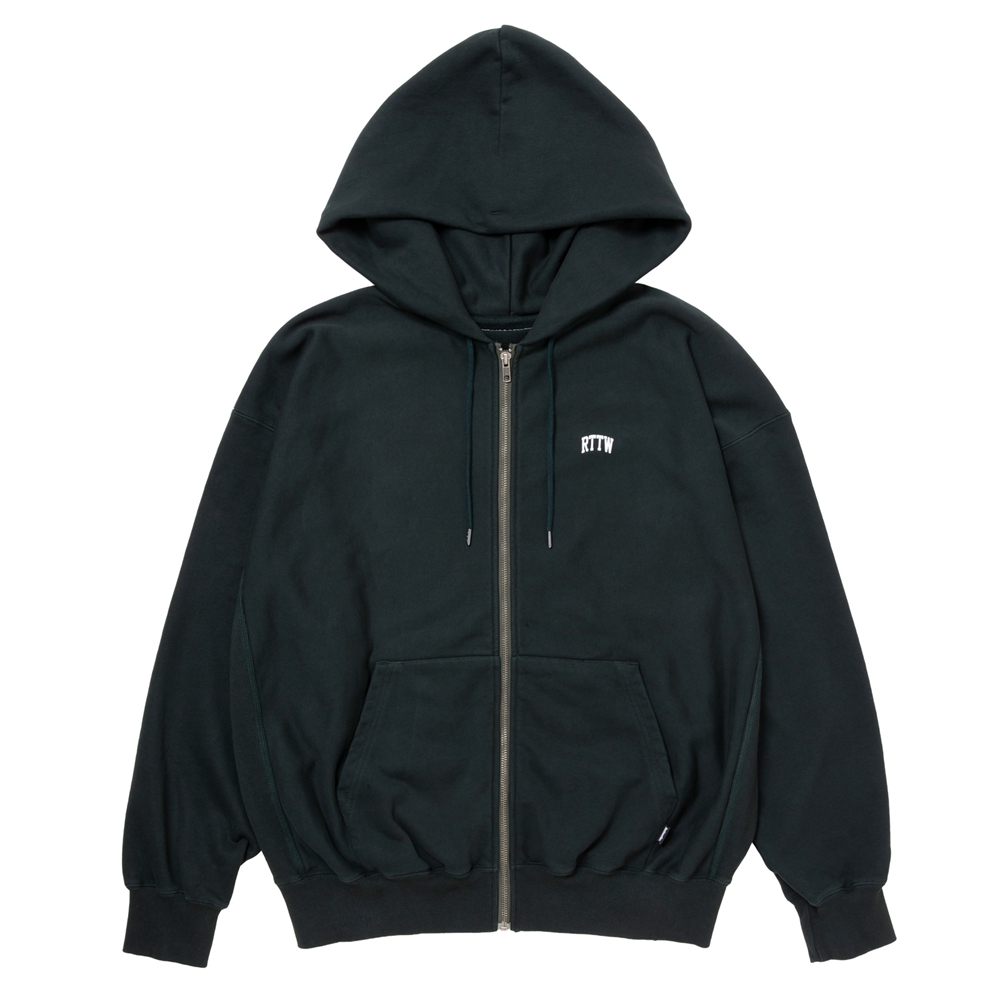画像: 【25秋冬ご予約受付中！25年10月入荷予定】ROTTWEILER/R9 LOGO ZIP PARKA（DARK GREEN）［ジップアップパーカー-25秋冬］