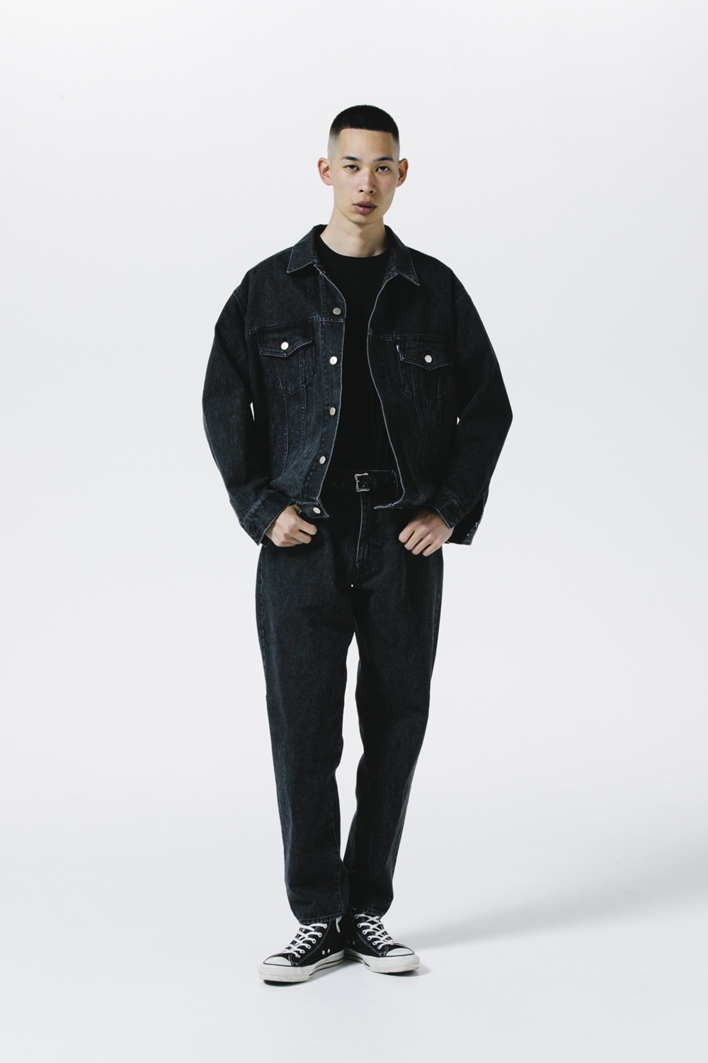 画像: 【25秋冬ご予約受付中！25年9月入荷予定】ROTTWEILER/R9 DENIM PANTS（BLACK）［デニムパンツ-25秋冬］