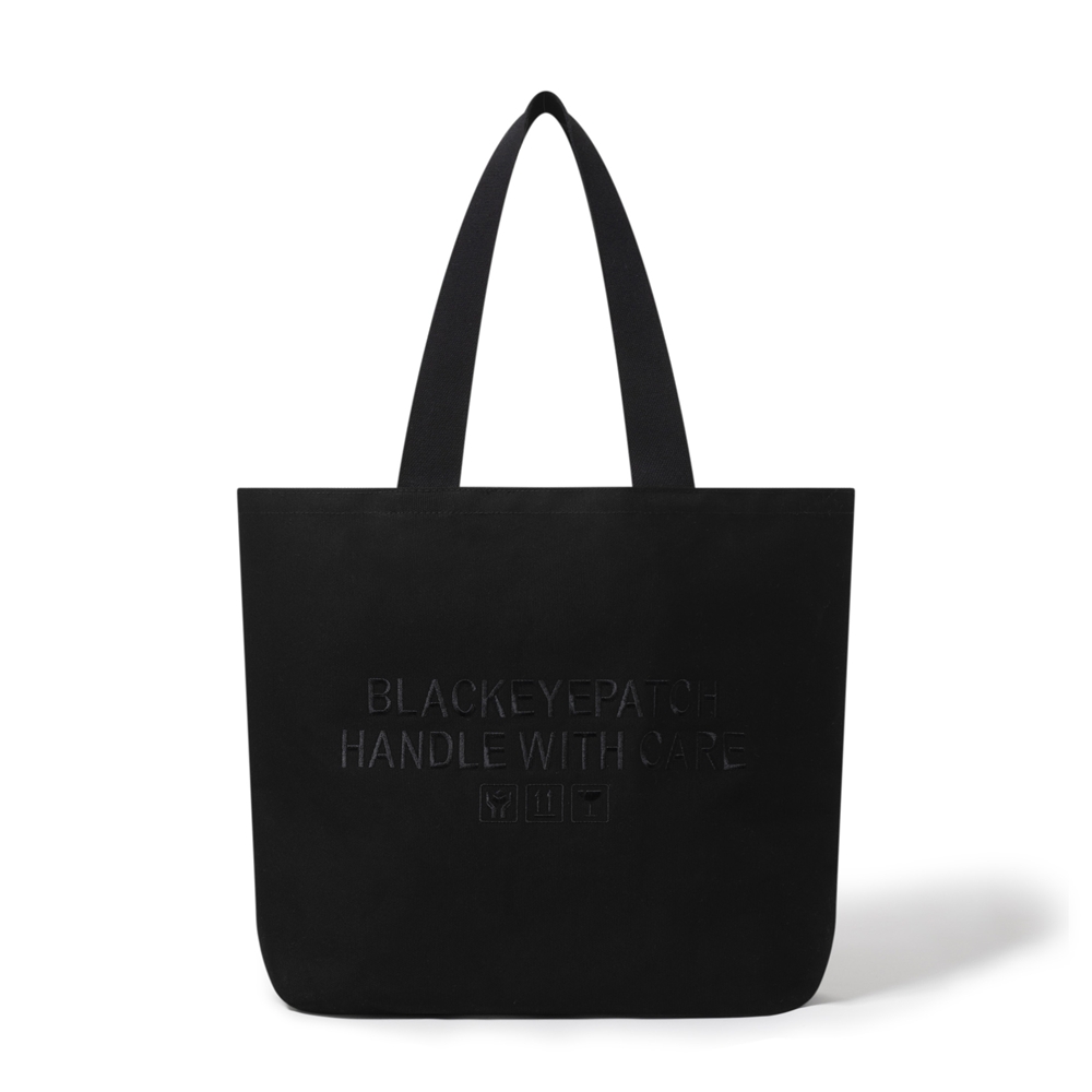 画像: BlackEyePatch/HWC LABEL TOTE BAG LARGE（BLACK）