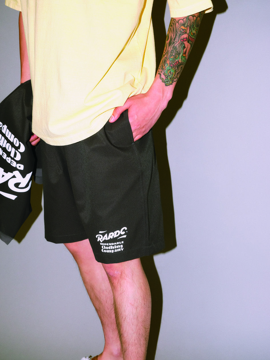 画像: ROUGH AND RUGGED/PEAKS SHORTS（GRAY）［ピークスショーツ-25春夏］