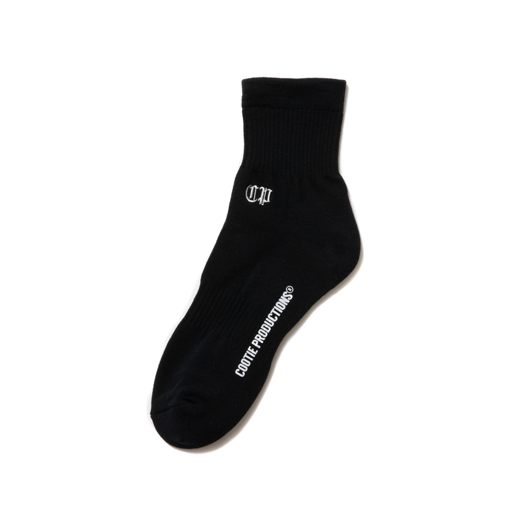 画像: COOTIE PRODUCTIONS/Raza Short Socks（Black）［ショートソックス-25春夏］