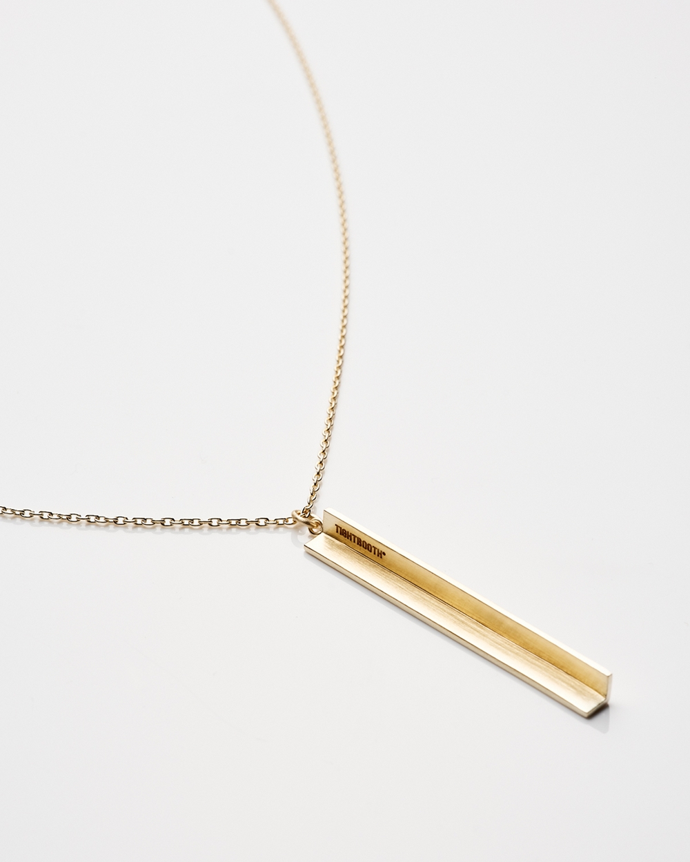 画像: TIGHTBOOTH/ANGLE IRON NECKLACE（Gold Plated）［ネックレス-25春夏］