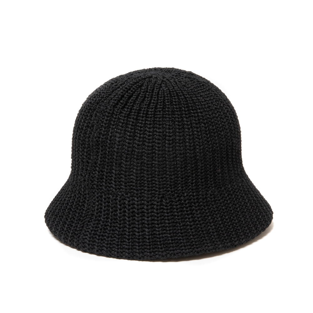 画像: COOTIE PRODUCTIONS/Knit Crusher Hat（Black）［クラッシャーハット-25春夏］