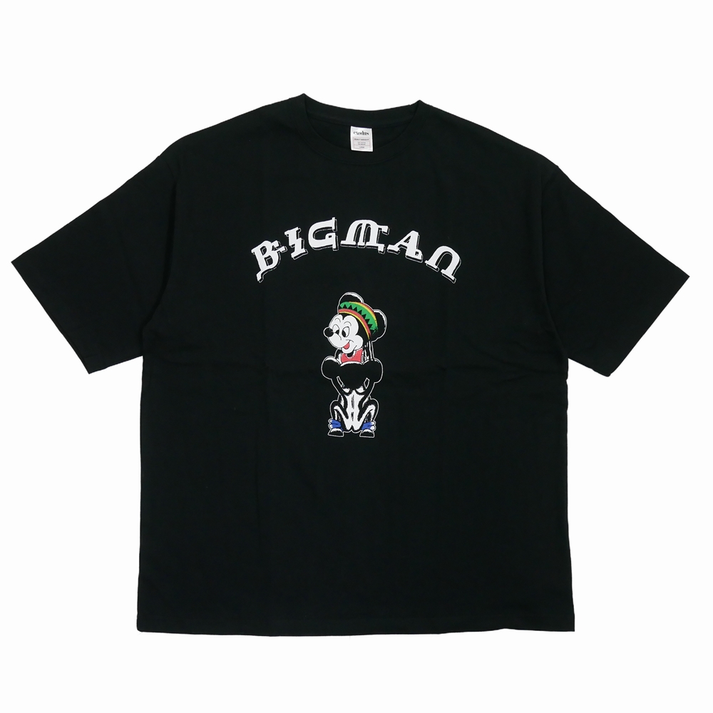 画像: exodus/BIG MAN Tee（BLACK）［プリントT-25春夏］