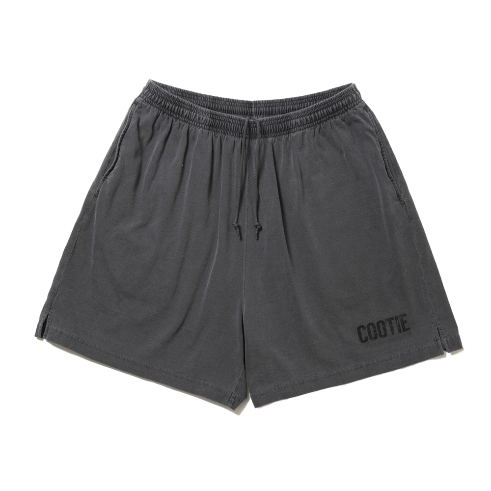 画像: COOTIE PRODUCTIONS/Pigment Dyed Jersey Easy Shorts（Black）［ピグメントダイイージーショーツ-25春夏］