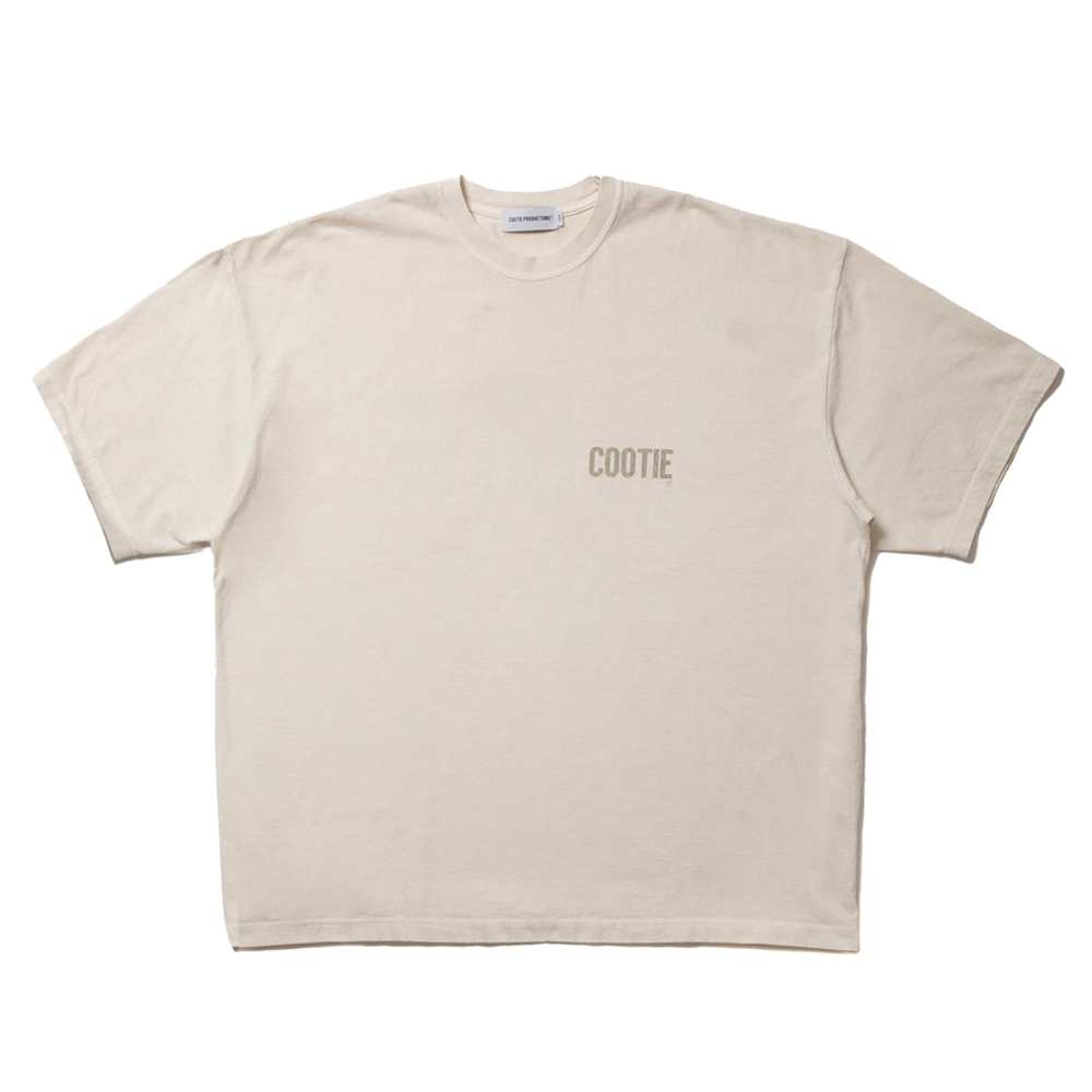 画像: COOTIE PRODUCTIONS/Pigment Dyed S/S Tee（Ivory）［ピグメントダイプリントT-25春夏］