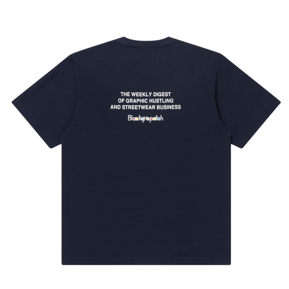 画像: BlackEyePatch/TOP CHART LOGO TEE（NAVY）