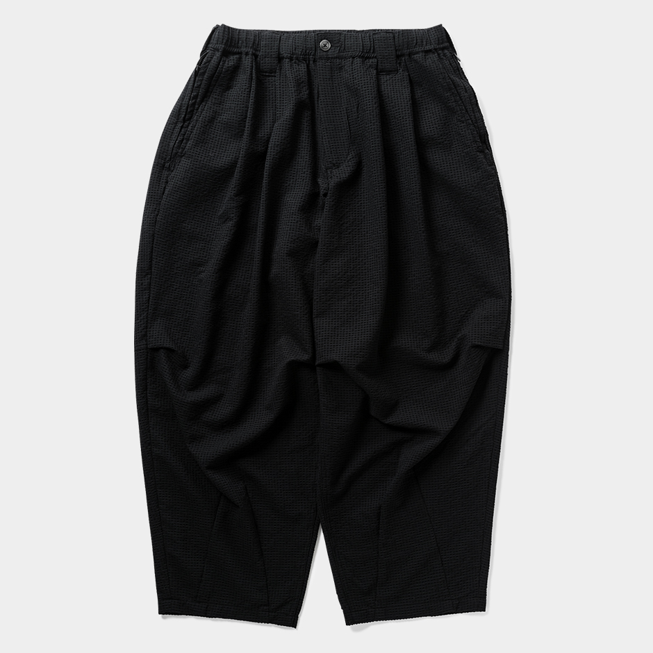 画像: TIGHTBOOTH/SEERSUCKER BALLOON PANTS（Black）［シアサッカーバルーンパンツ-25夏］