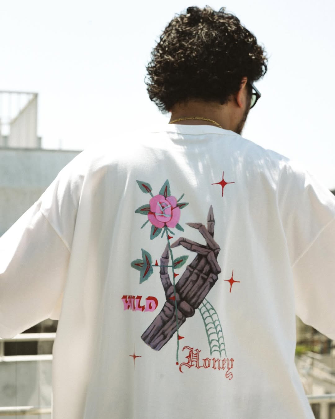 画像: COOTIE PRODUCTIONS/Print S/S Tee（Wild Honey）（White）［プリントT-25春夏］