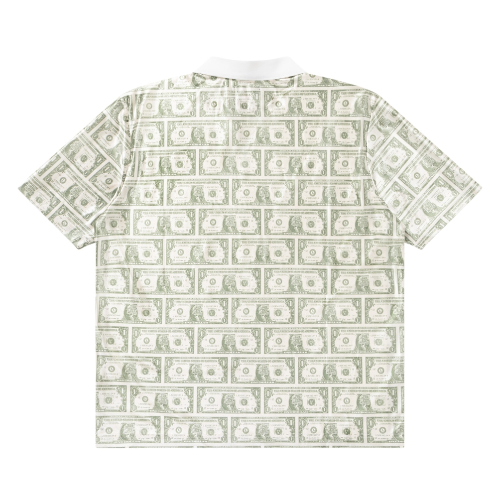 画像: BlackEyePatch/DOLLAR BILL PATTERNED S/S GAMESHIRT（MULTI）