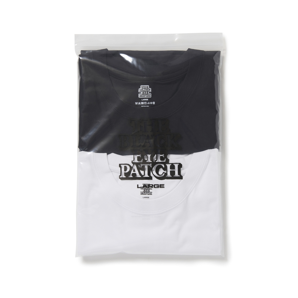 画像: BlackEyePatch/2 PACK CREW NECK TEE（BLACK/WHITE）