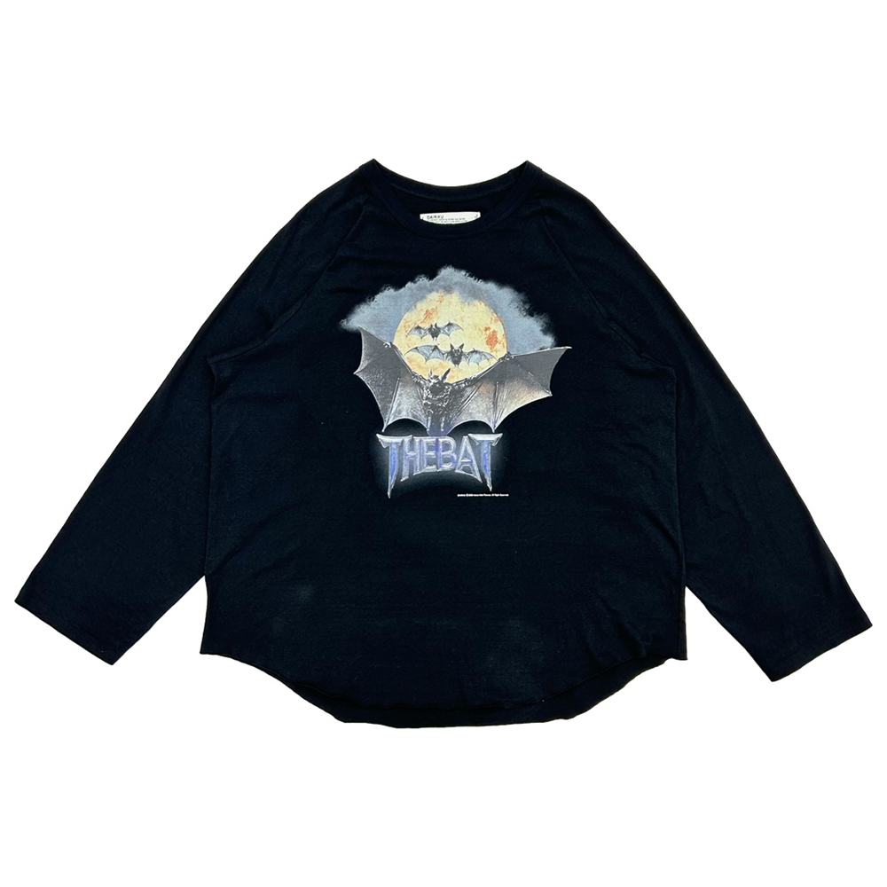画像: DAIRIKU/"THE BAT" Tour Raglan Tee（Black）［ツアーラグランT-25秋冬］