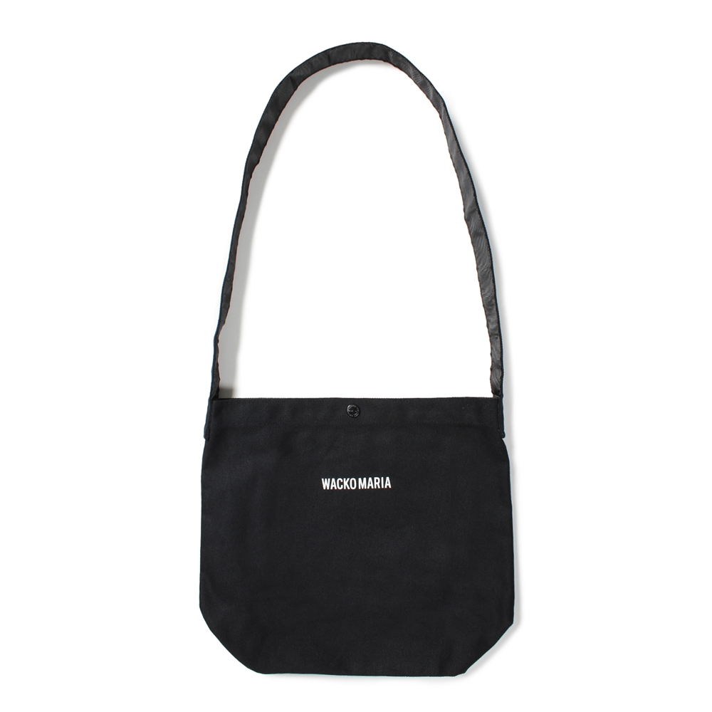 画像: WACKO MARIA/SPEAK EASY / SHOULDER BAG（BLACK）［ショルダーバッグ-25春夏］