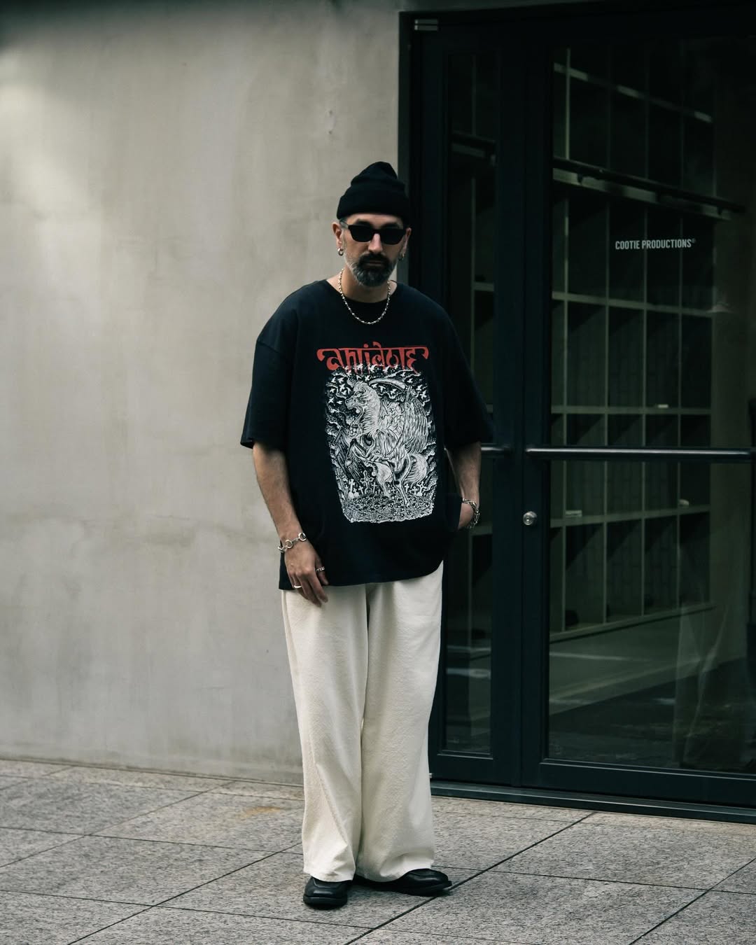 画像: ANTIDOTE BUYERS CLUB/Fade Wash S/S Tee（Grim Reaper）（Black）