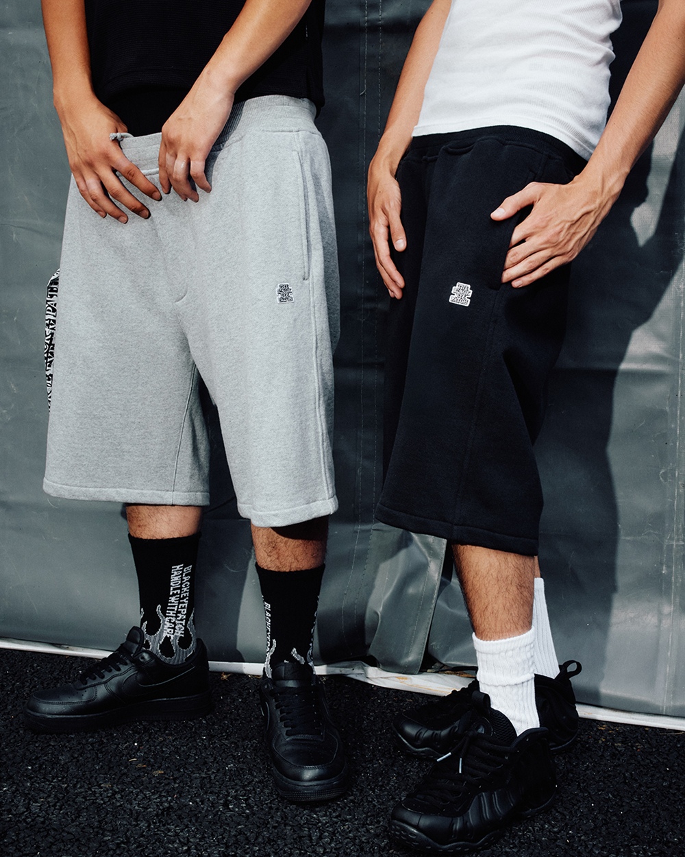 画像: BlackEyePatch/SMALL OG BAGGY SWEAT SHORTS（BLACK）