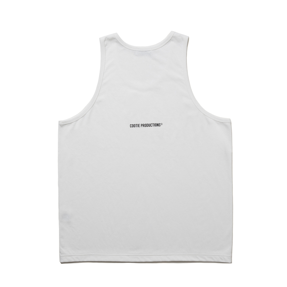 画像: COOTIE PRODUCTIONS/Dry Tech Jersey Tank Top（White）［ドライテックタンクトップ-25秋冬］