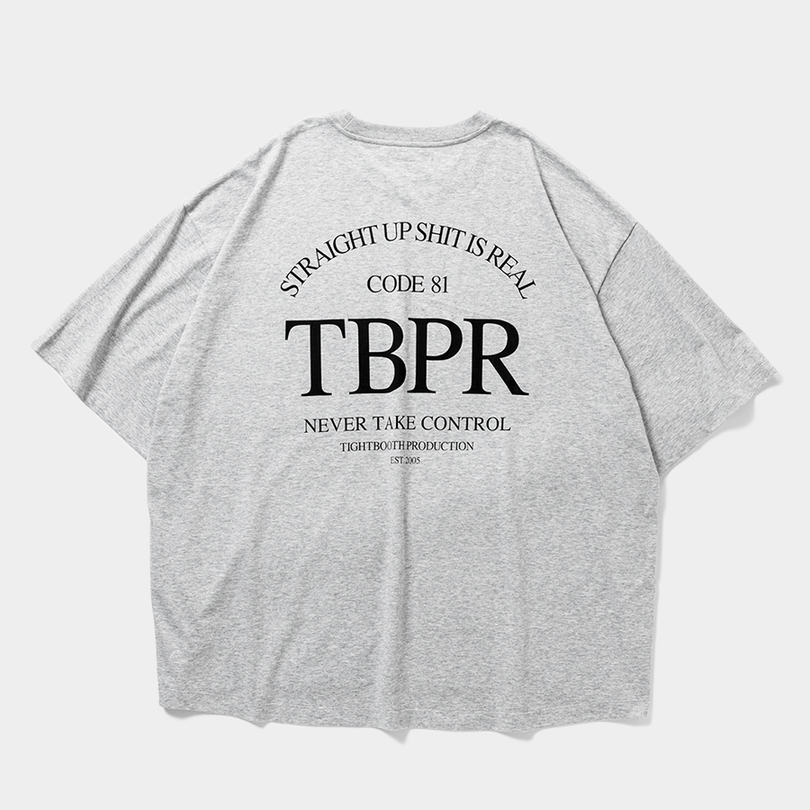画像: TIGHTBOOTH/STRAIGHT UP S/S T-SHIRT -Quick Drying-（Heather Grey）［ストレートアップT-25夏］