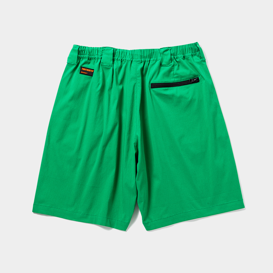 画像: TIGHTBOOTH/LABEL LOGO BOARD SHORTS（Green）［ボードショーツ-25夏］