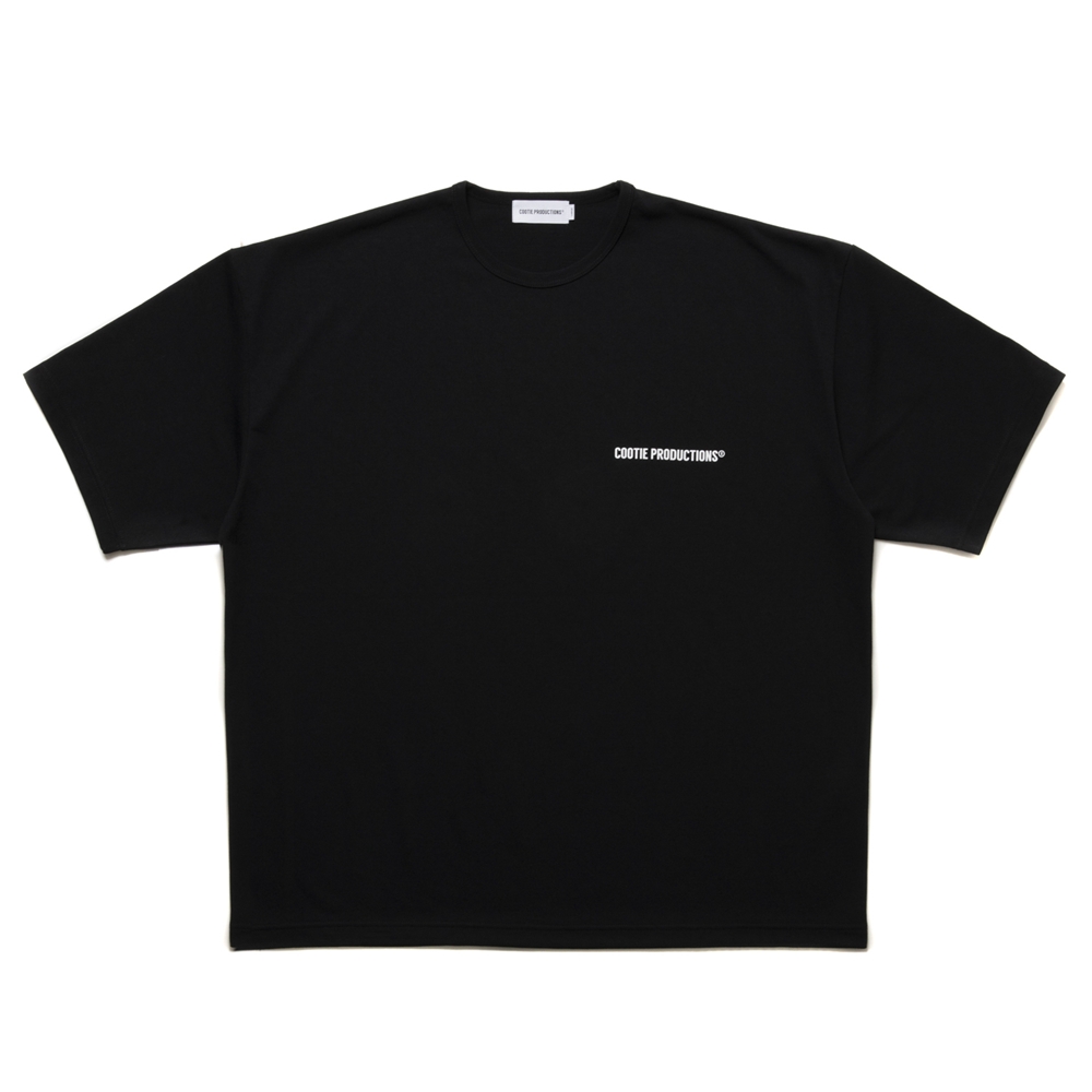 画像: COOTIE PRODUCTIONS/Dry Tech Jersey Oversized S/S Tee（Black）［ドライテックオーバーサイズT-25秋冬］