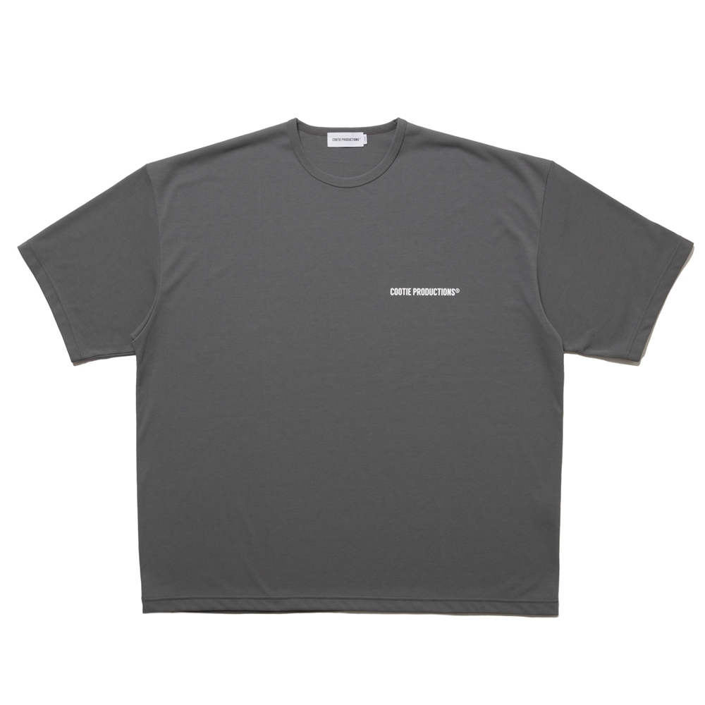画像: COOTIE PRODUCTIONS/Dry Tech Jersey Oversized S/S Tee（Gray）［ドライテックオーバーサイズT-25秋冬］