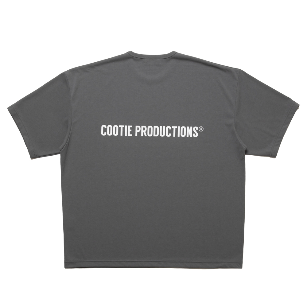 画像: COOTIE PRODUCTIONS/Dry Tech Jersey Oversized S/S Tee（Gray）［ドライテックオーバーサイズT-25秋冬］