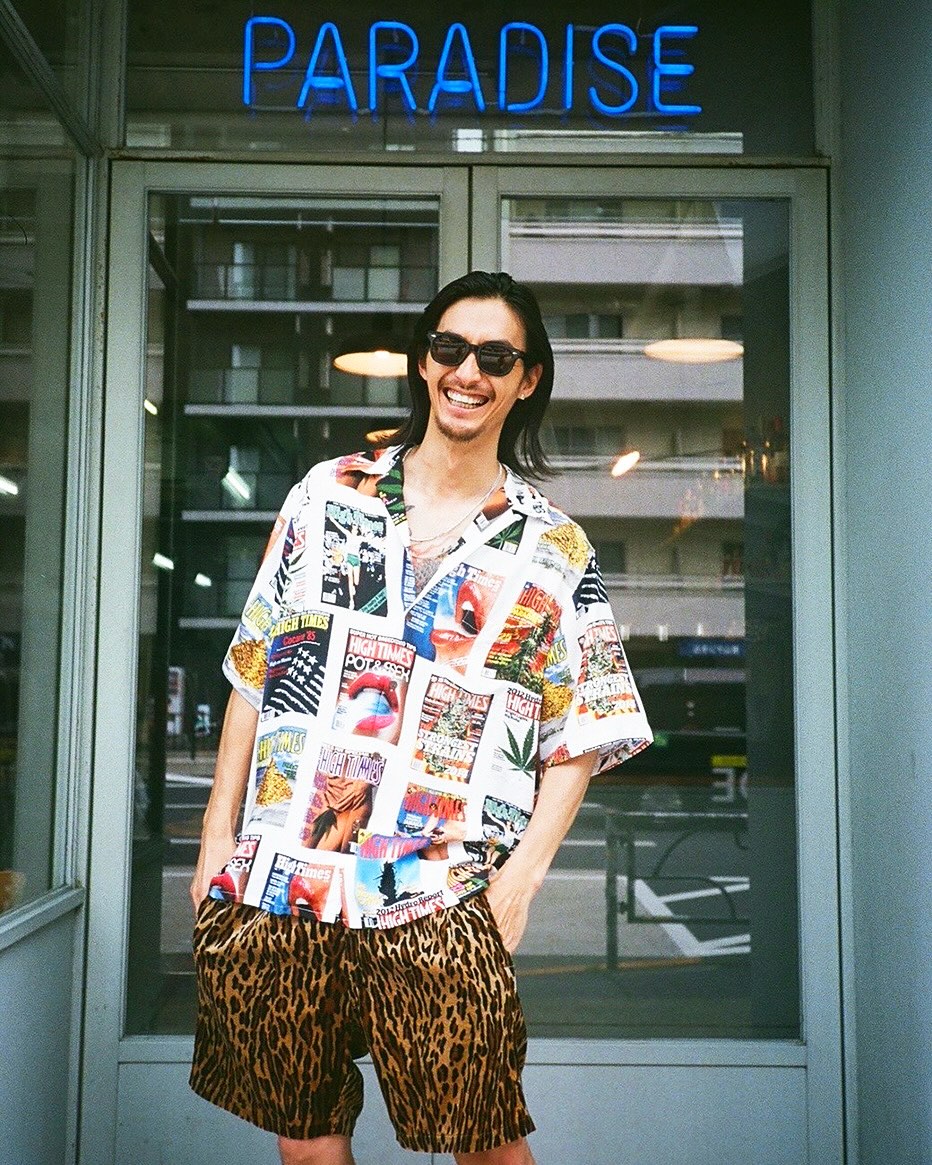 画像: WACKO MARIA/HIGH TIMES / HAWAIIAN SHIRT（WHITE）［ハワイアンシャツ-25春夏］