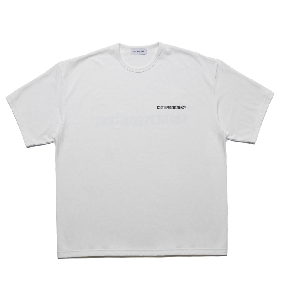 画像: COOTIE PRODUCTIONS/Dry Tech Jersey Oversized S/S Tee（White）［ドライテックオーバーサイズT-25秋冬］