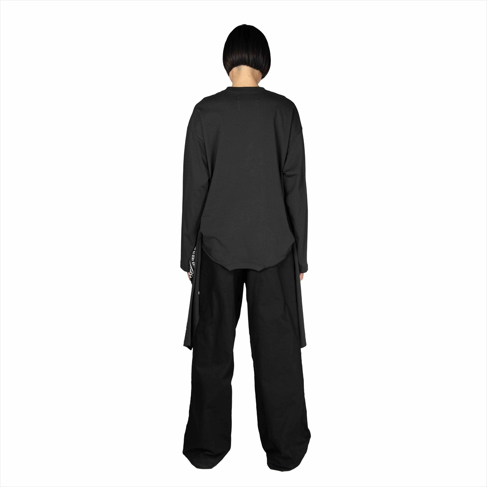 画像: DAIRIKU/Upside down Long Sleeve Tee（Black）［アップサイドダウン長袖T-25秋冬］