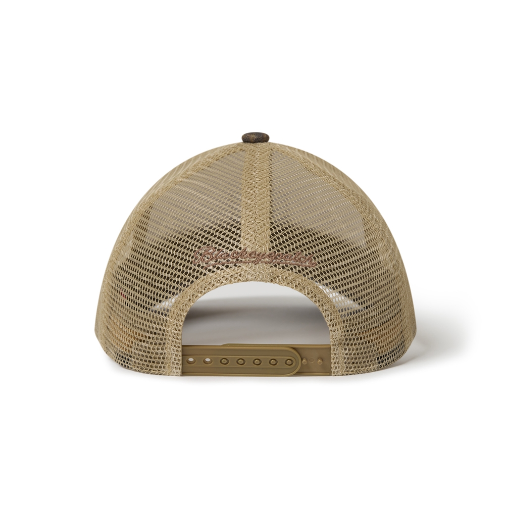 画像: BlackEyePatch/LEATHER PATCHED REAL TREE MESH CAP（MULTI）