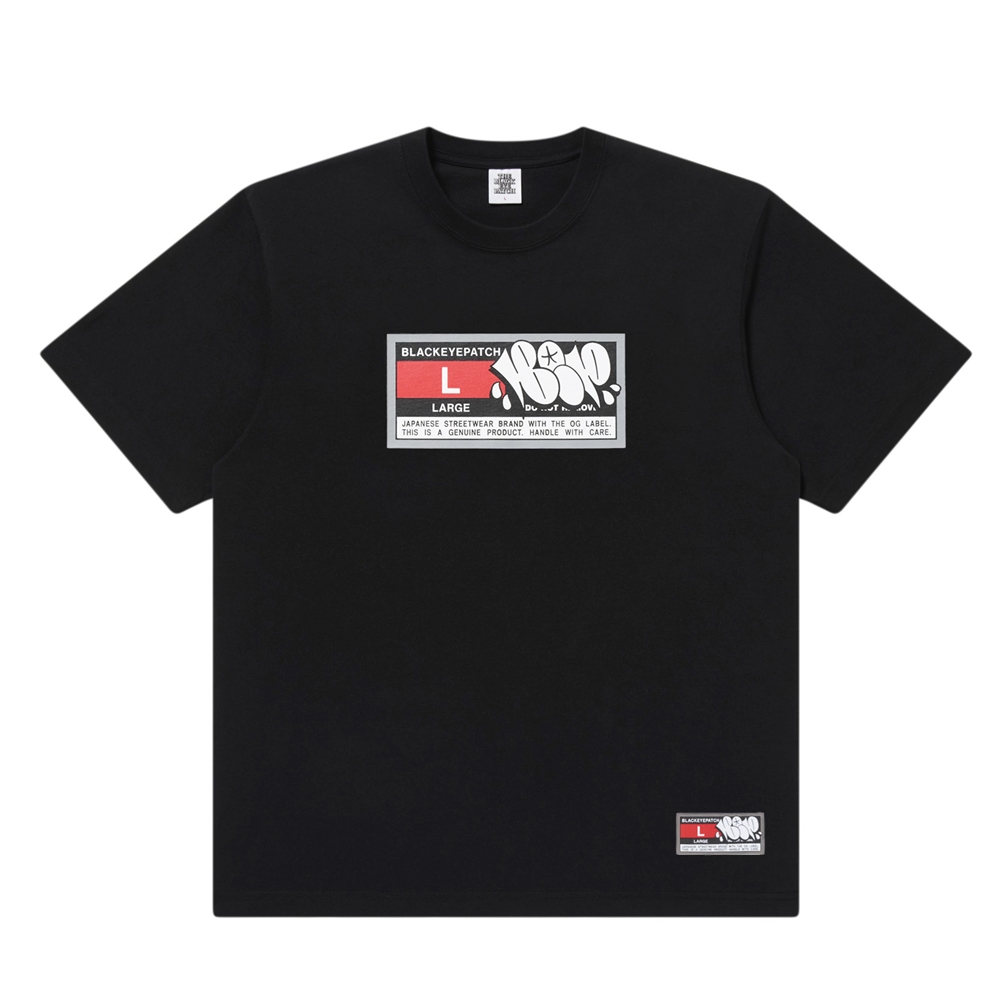 画像: BlackEyePatch/BIG SPORTS TAG TEE（BLACK）