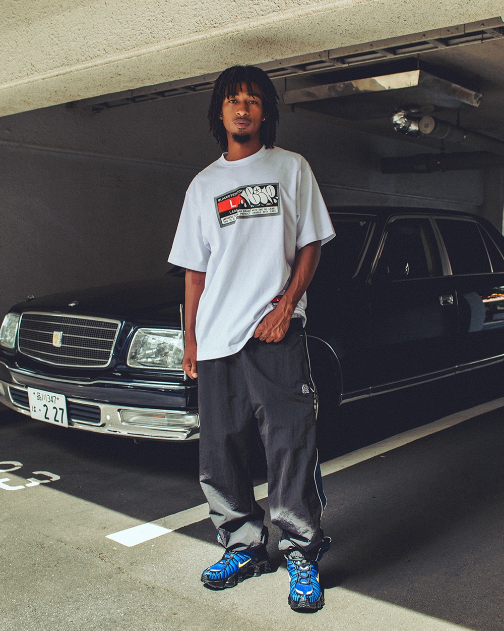画像: BlackEyePatch/BIG SPORTS TAG TEE（WHITE）