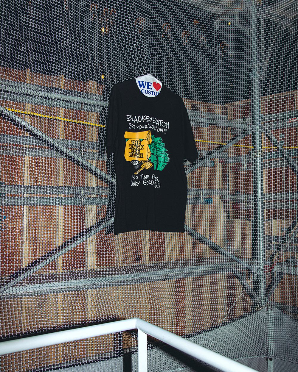 画像: BlackEyePatch/GET YOUR ROLLS ON TEE（BLACK）