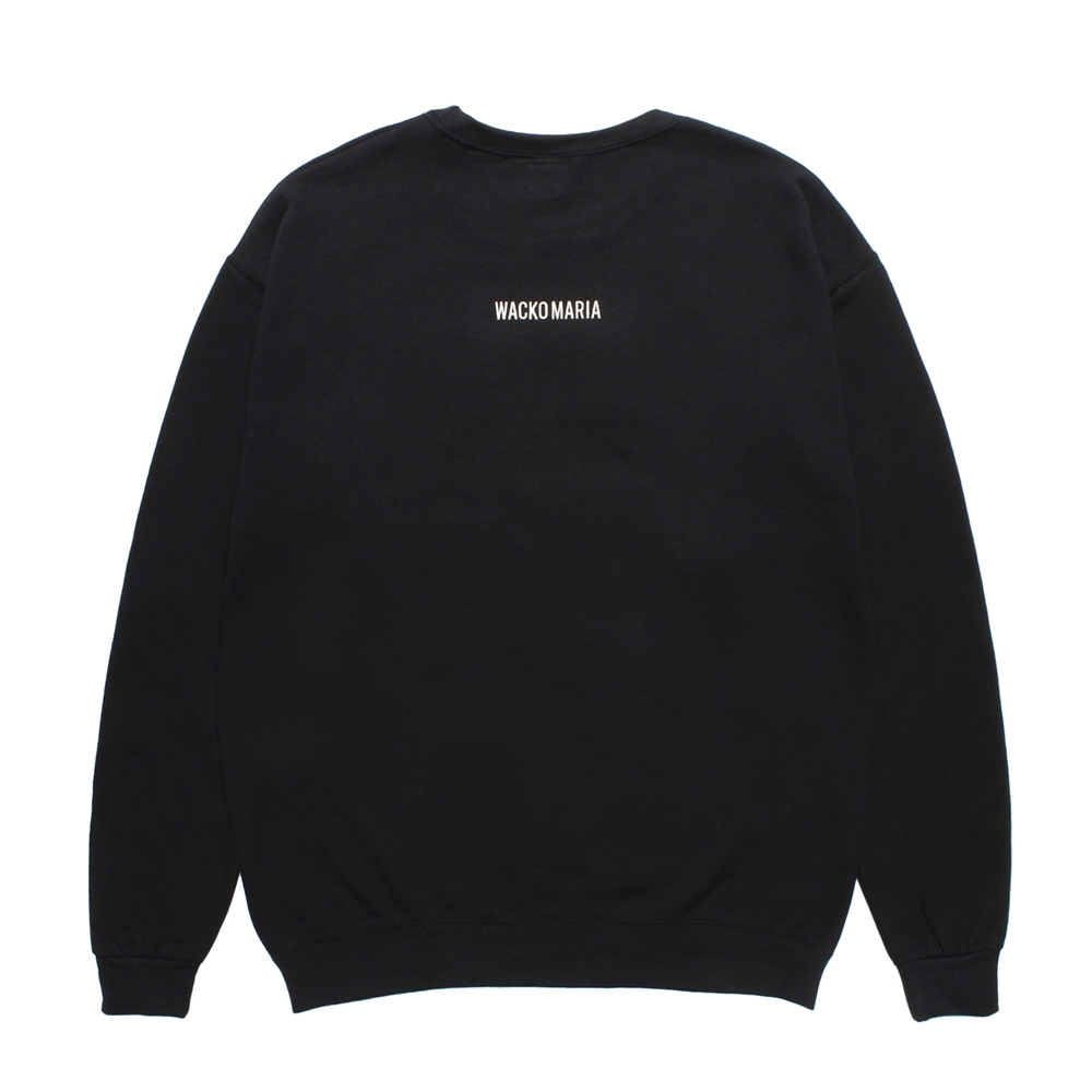 すぐ届く●WACKO MARIA●クルーネック スウェット シャツ WACKO MARIA/MIDDLE WEIGHT CREW NECK SWEAT SHIRT（GRAY