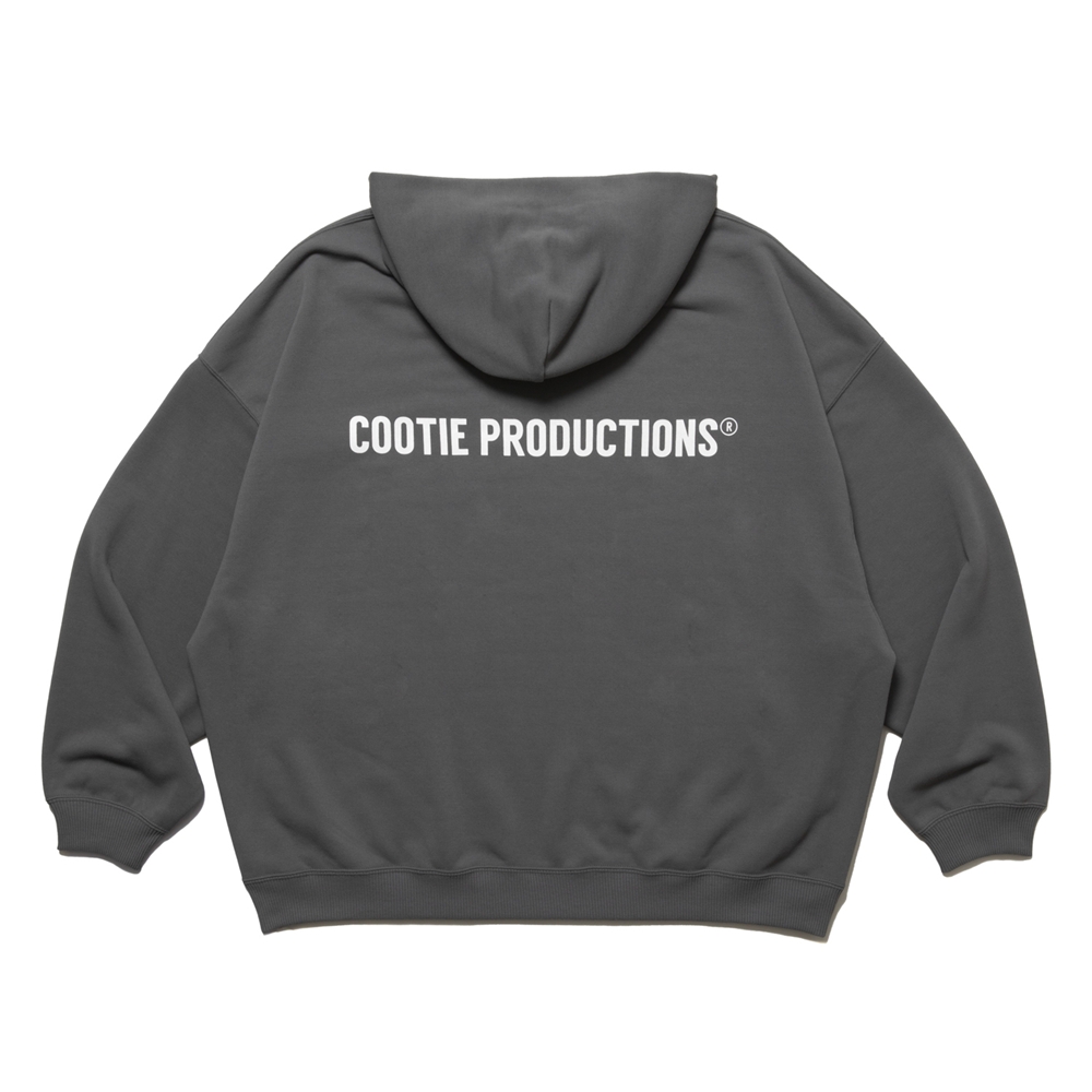 COOTIE PRODUCTIONS/Dry Tech Oversized Sweat Hoodie（Gray