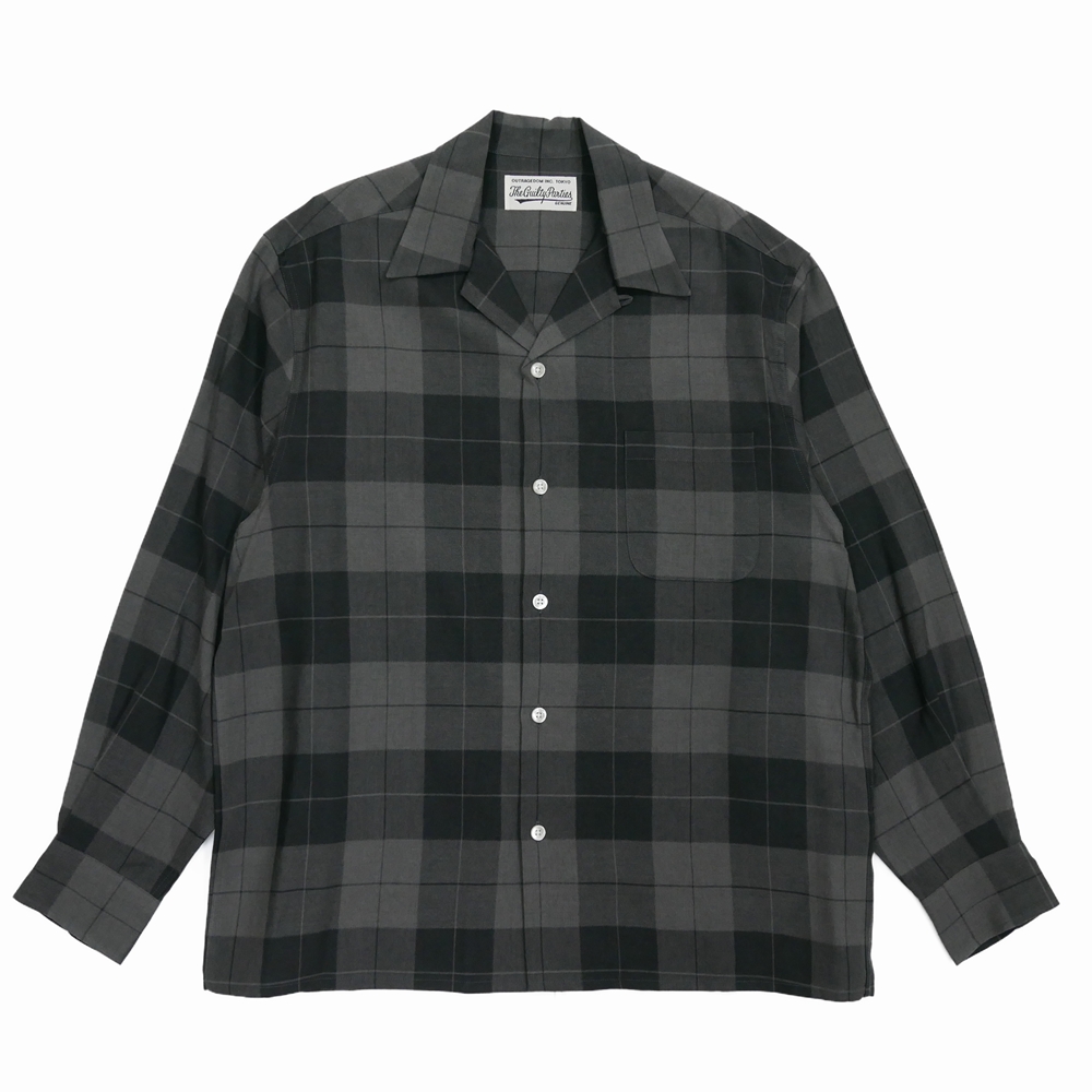 【正規品】WACKO MARIA オンブレチェックシャツ Size L① WACKO MARIA (ワコマリア)】 オンブレチェックシャツ│WACKO