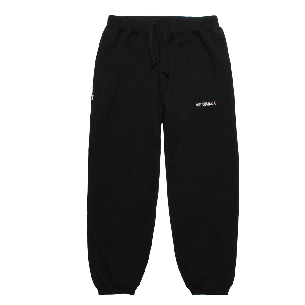 WACKO MARIA/HEAVY WEIGHT SWEAT PANTS（BLACK）［スウェット