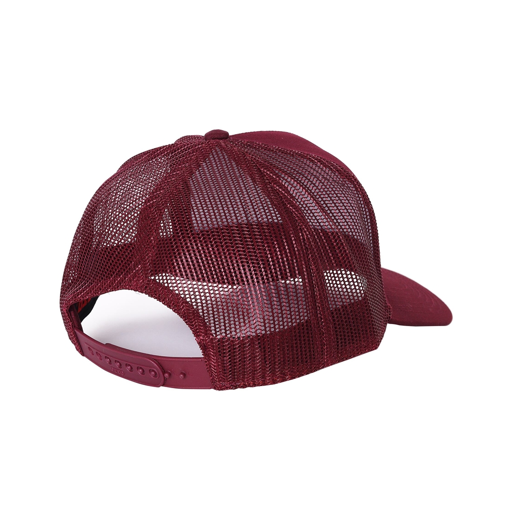 画像: PORKCHOP/O.E. WAPPEN MESH CAP（MAROON）［ワッペンメッシュキャップ-25秋冬］