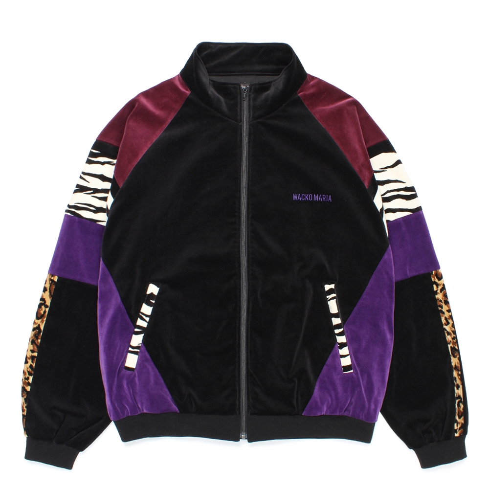 【希少】WACKOMARIA VELVET TRACK JACKET WACKO MARIA/VELVETEEN TRACK JACKET（BLACK）［ベルベッ