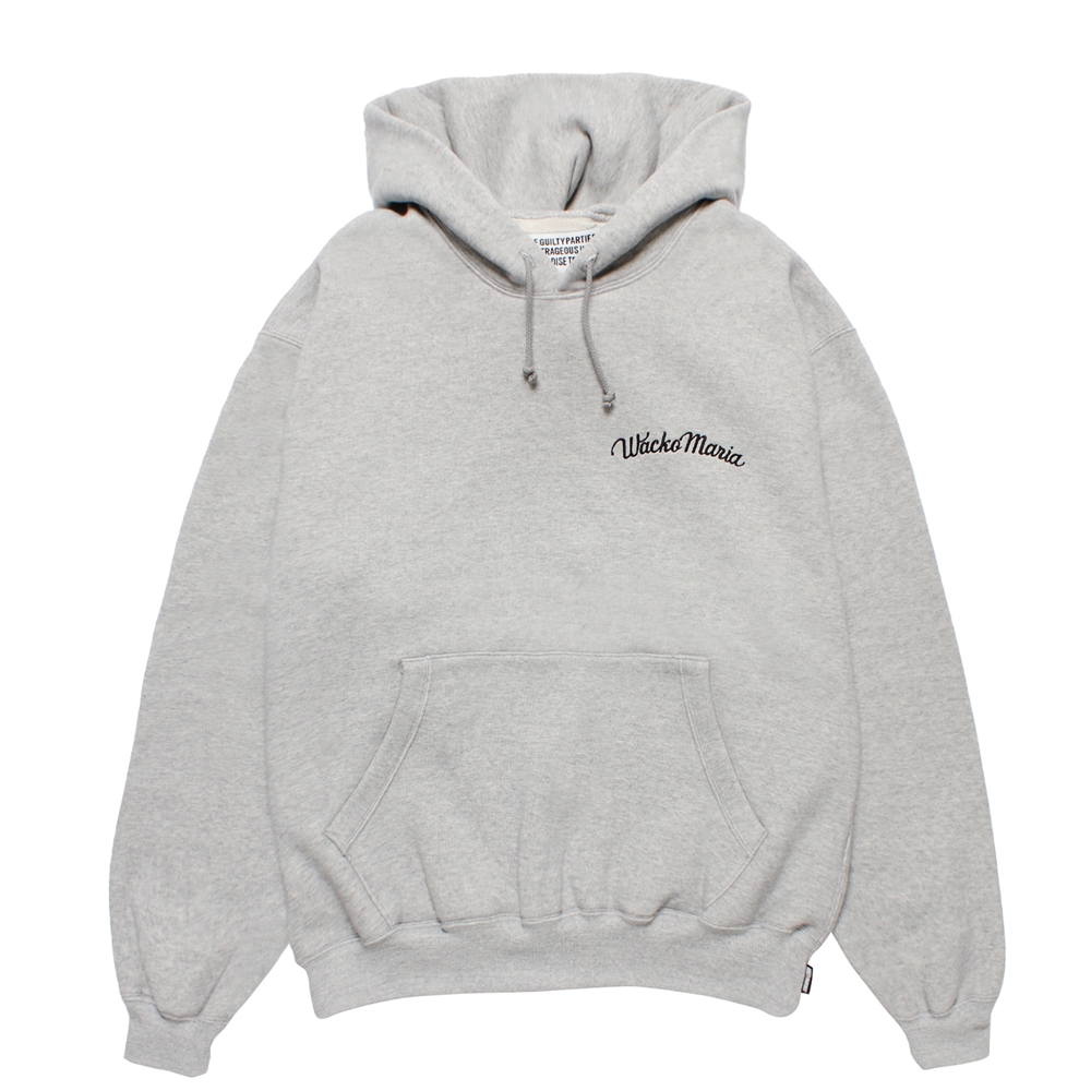 WACKO MARIA プルオーバー WACKO MARIA/MIDDLE WEIGHT HOODED SWEAT SHIRT（TURQUOISE